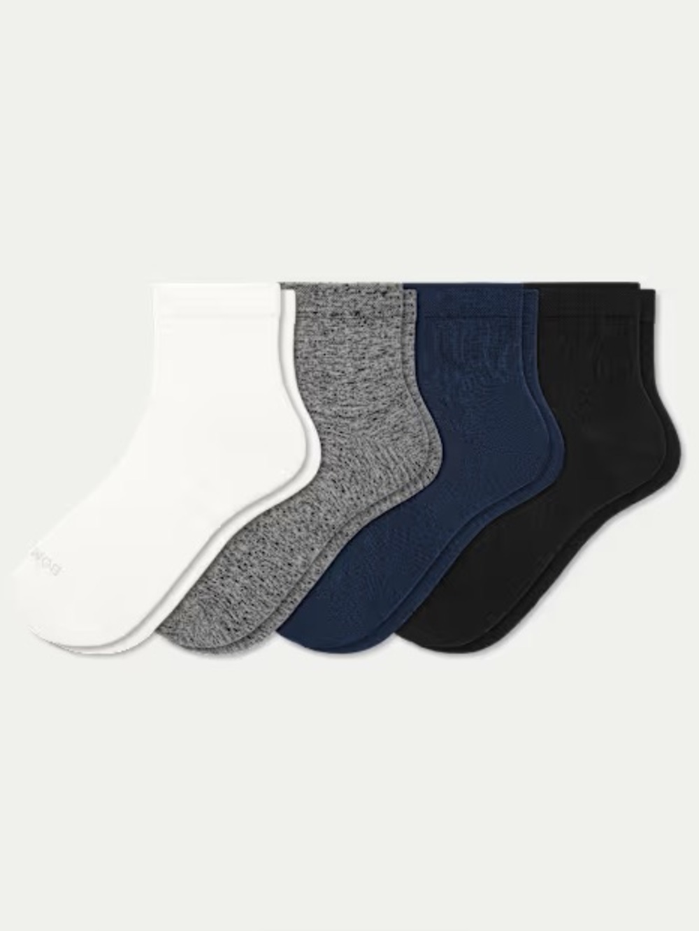 BOMBAS Women's Lightweight Quarter Sock 4-Pack